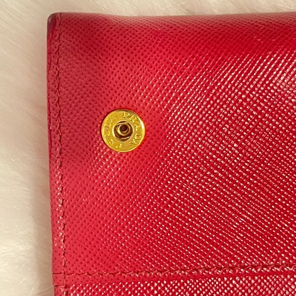 PRADA SAFFIANO LONG WALLET EUC - Picture 10 of 11